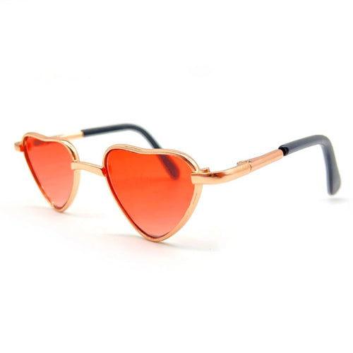 Herzförmige Brille für Alpakas – Red - tablude.com