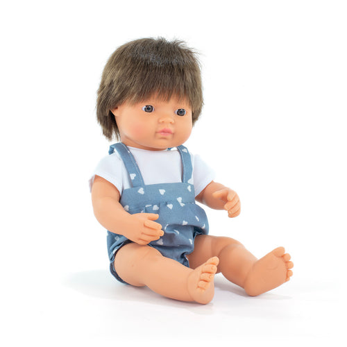 Puppe Junge My Friends & Me – Europäer Braunhaarig 38 cm