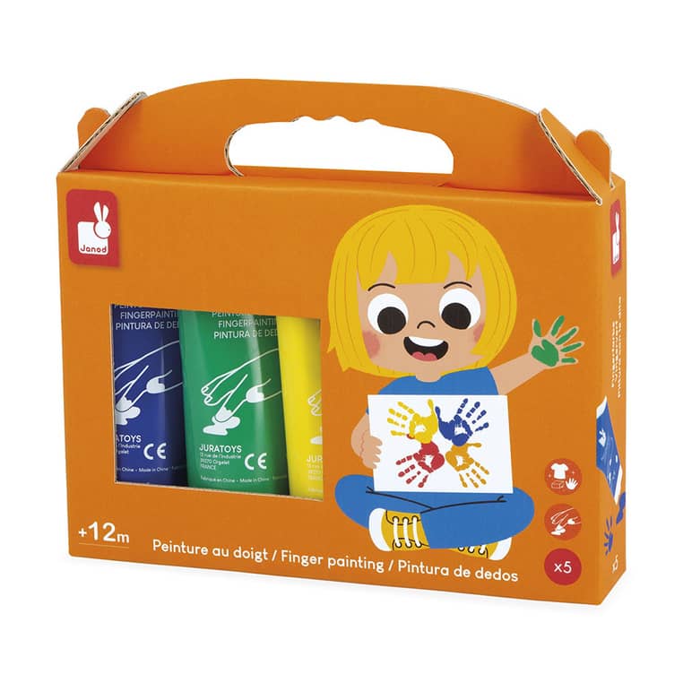 Handfarben 5 Farben 12m+