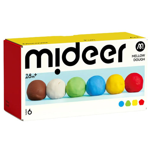 Knetmasse 6 Farben - tablude.com