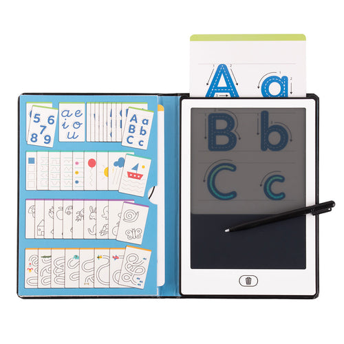 LCD-Tablet mit 40 Vorlagen zum Nachzeichnen