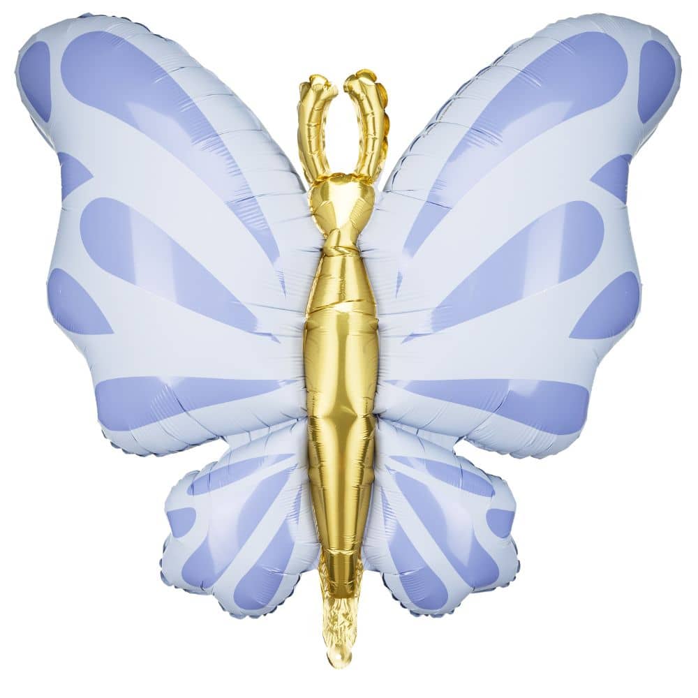 Folienballon – Blauer Schmetterling 69 x 69 cm