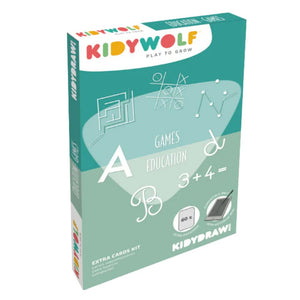 Ersatzkarten für das Kidydraw Mini-Tablet – Spiele und Bildung, 60 Stück