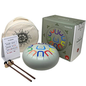 Tambu - Großer Stahlschrank-Tongue Drum – Earth Harmony