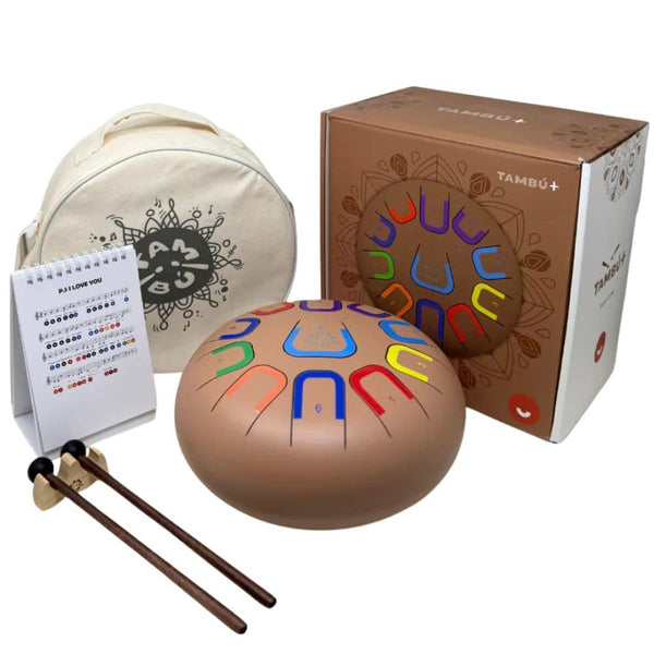 Tambu - Großer Stahlschrank-Tongue Drum – Deep Flow
