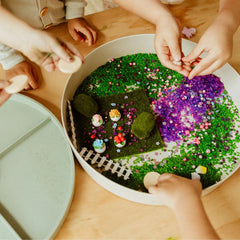 Sinnes-Set  - Der verzauberte Garten - Einsatz für die Sinnes-Tablett Play Tray