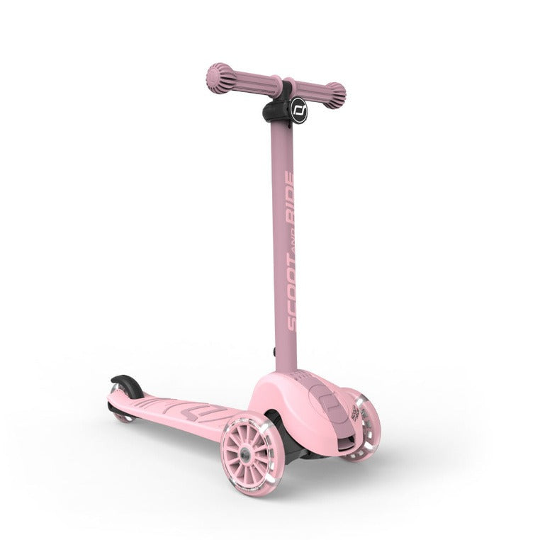 Dreirad-Kinderroller- Highwaykick 3S, Rose