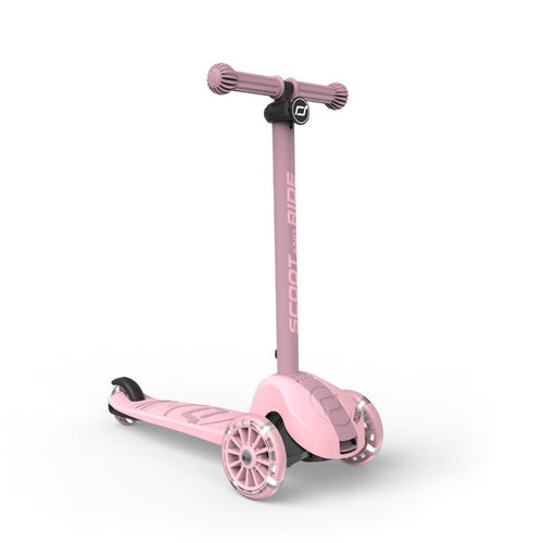 Dreirad-Kinderroller- Highwaykick 3S, Rose