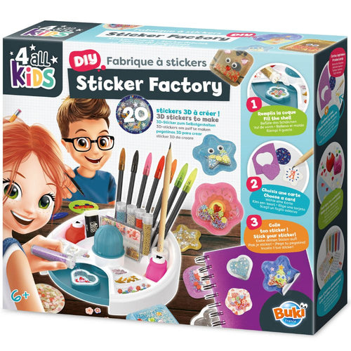 3D-Aufkleberfabrik zum Selbermachen