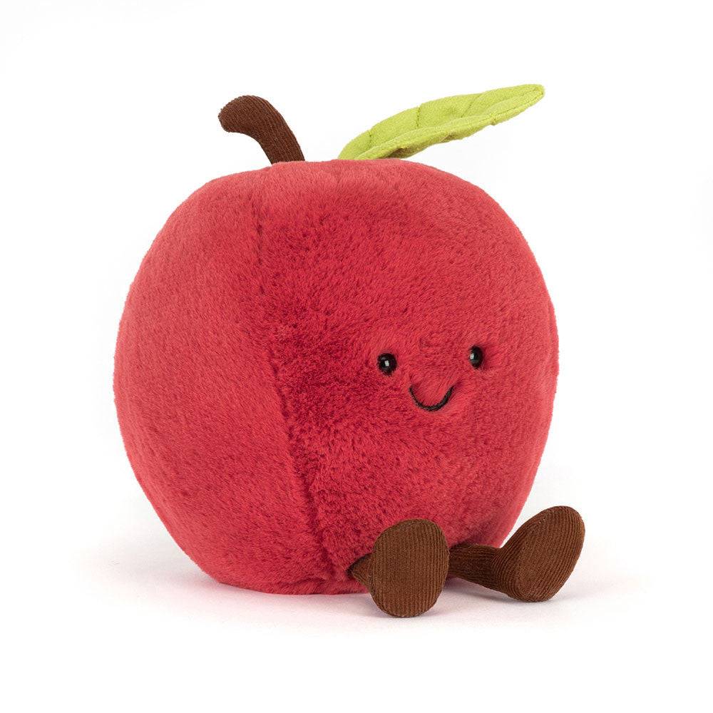 Plüsch-Lustiges Apfel 16 cm