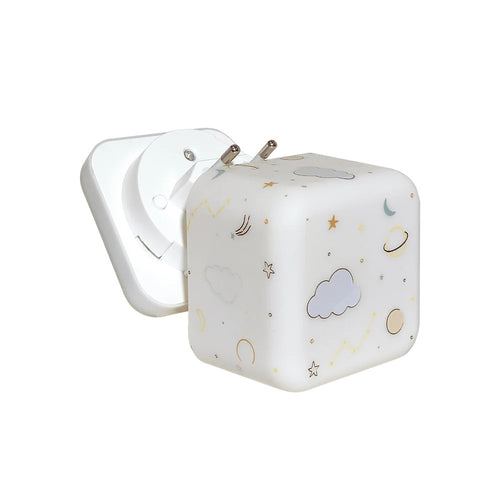 Tragbare Nachtlampe – leuchtender Würfel – Kosmos