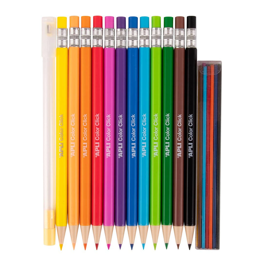 Buntstifte mit austauschbaren Minen Color Click, 12 Stück