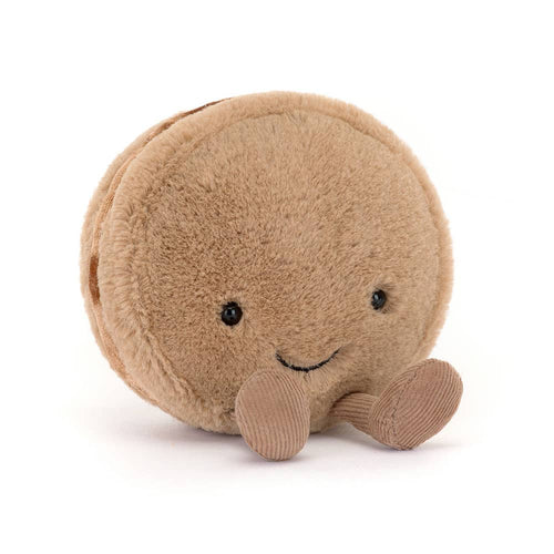 Kuscheltier Schoko-Makrone – Amuseables Mona Macaron (12 cm)