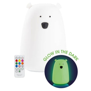 Große Teddybär-Lampe – leuchtet im Dunkeln, mit Fernbedienung