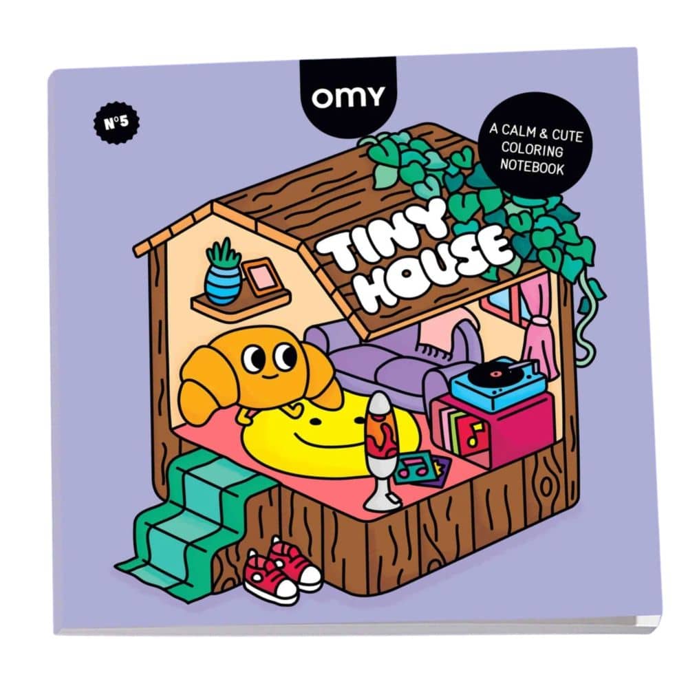 Malbuch Cozy Art – Tiny House