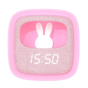 Wecker mit Lampe und Schlummerfunktion Billy  - rosa
