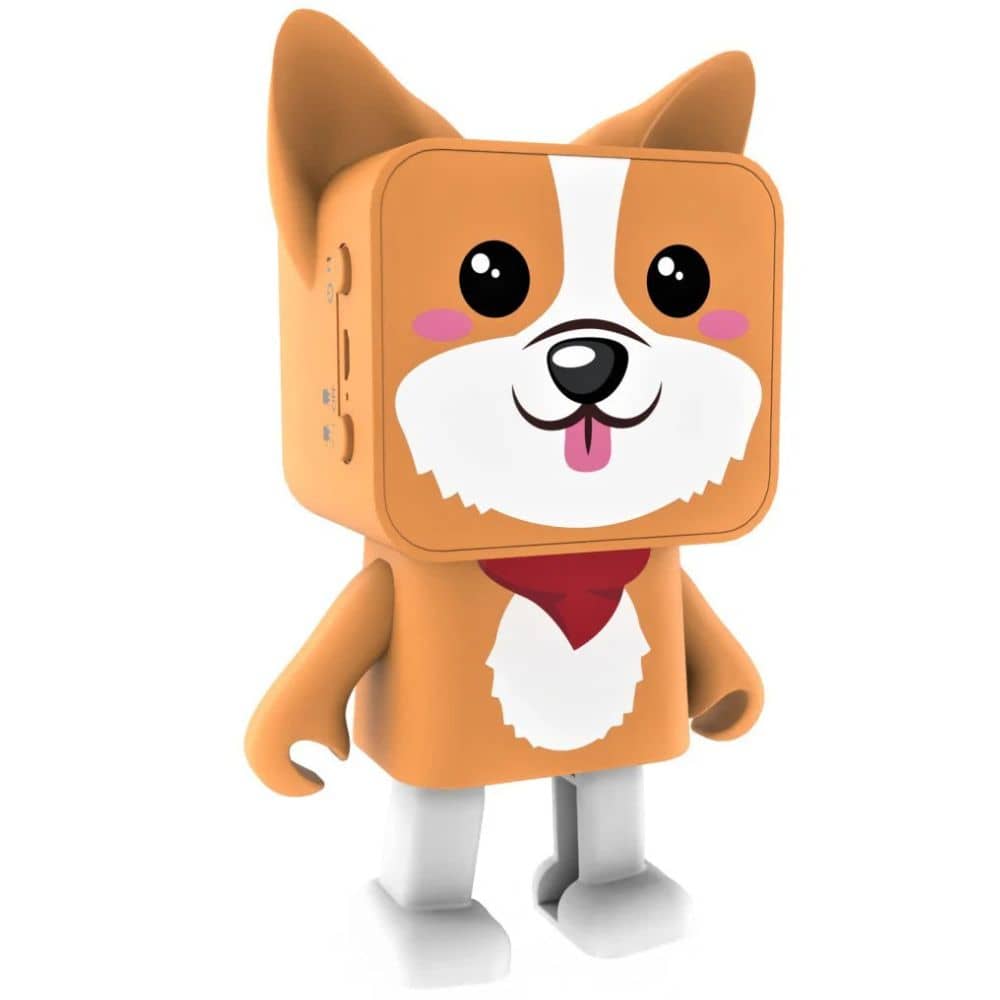 Tragbarer tanzender Lautsprecher – Corgi-Hündchen