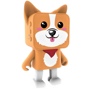 Tragbarer tanzender Lautsprecher – Corgi-Hündchen