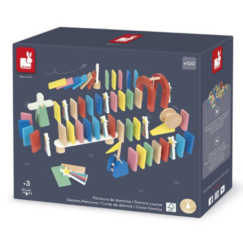 Domino-Bausatz – Hindernisparcours 100 Teile 3+