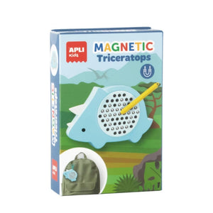 Kleine Magnettafel – Triceratops-Dinosaurier