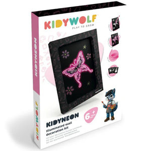 Set zum Basteln einer leuchtenden Wanddekoration – Kidyneon Märchen 3 Stück