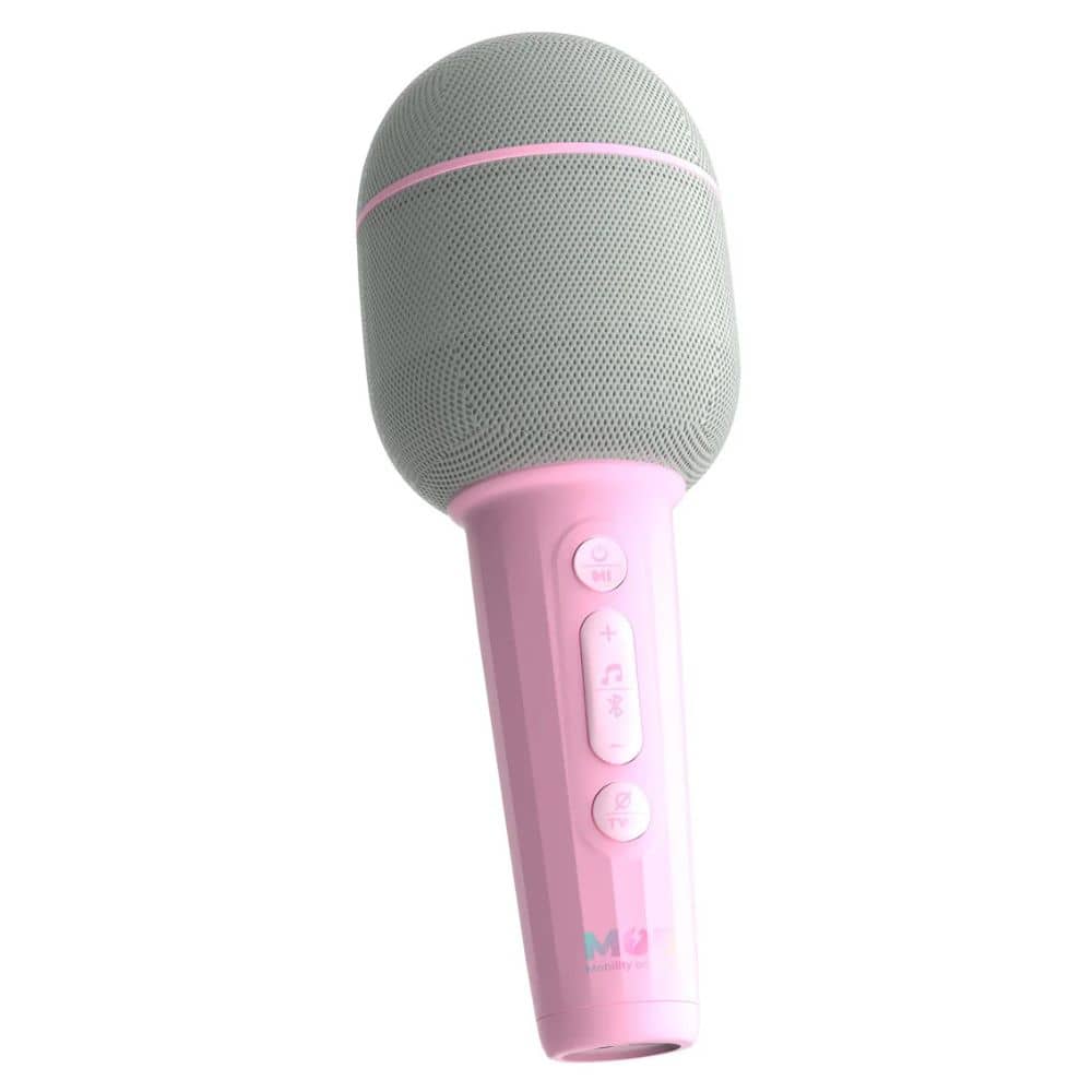 Groovy Wireless Microphone with Vocal Effects – Pink