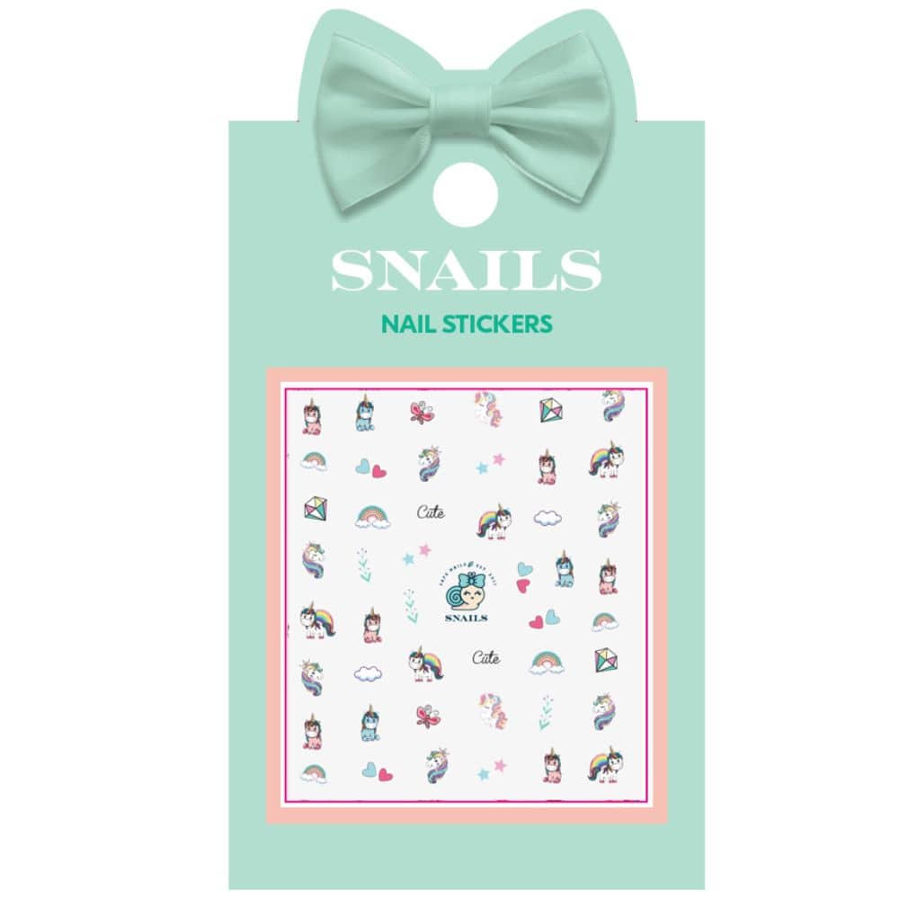 Nagelsticker für Kinder – Unicorn Queen