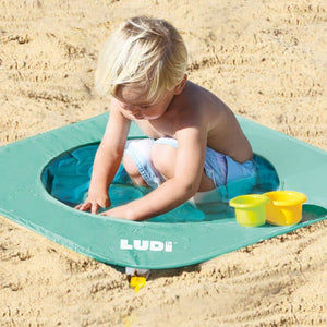 Tragbare Pop-up-Badewanne für den Strand