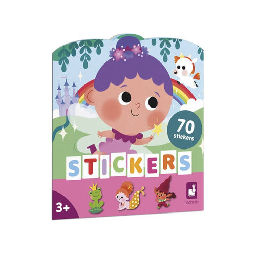 Stickeralbum mit 70 Stickern – Magische Welten
