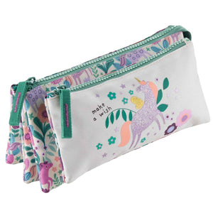Federmäppchen mit 4 Fächern – Magic Unicorn