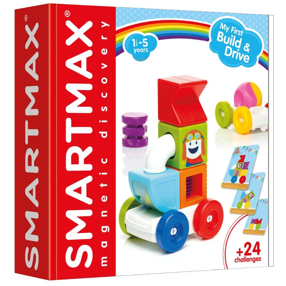 Magnetbauklötze Smart Max – My First Build & Drive, 8-teilig