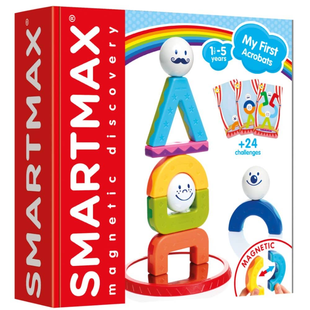 Magnetbausteine Smart Max – My First Acrobats, 9-teilig