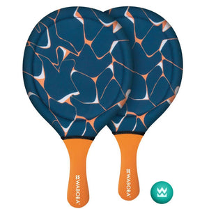 Beach Paddle Set Blau – Strand-Set mit 2 Schlägern & Ball