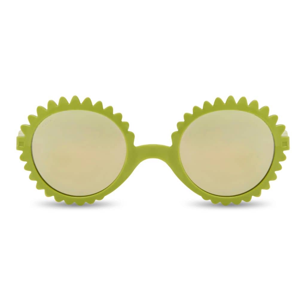 Flexible Kindersonnenbrille Fleur 1-2 J. - Olive