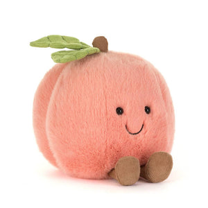 Amuseable Kuscheltier Pfirsich (14 cm)