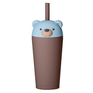 Bestie Tumbler Thermobecher mit Strohhalm – Bär (720 ml)