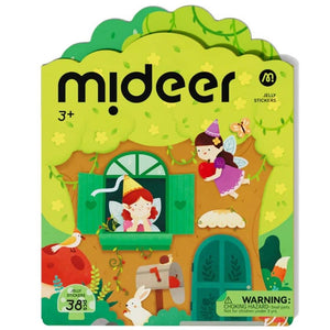 Wiederverwendbare Gel-Sticker Set - Bustling Animal Town