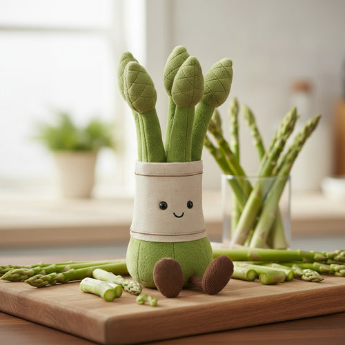 Amuseable Asparagus – Lustiger Spargel (22 cm)