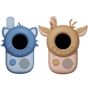 Walkie Talkie für Kinder - Waschbär und Hirsch