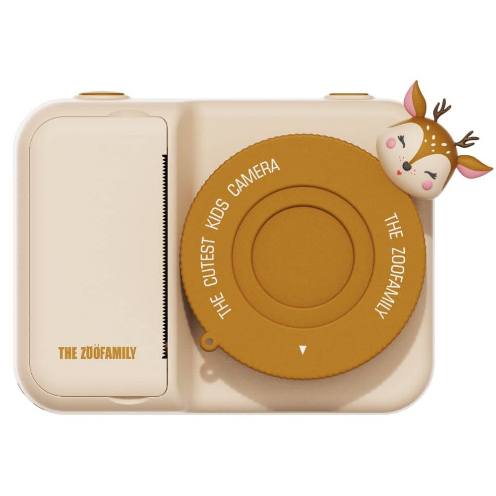 Digitalkamera mit Drucker für Kinder Zoo Print - Hirsch