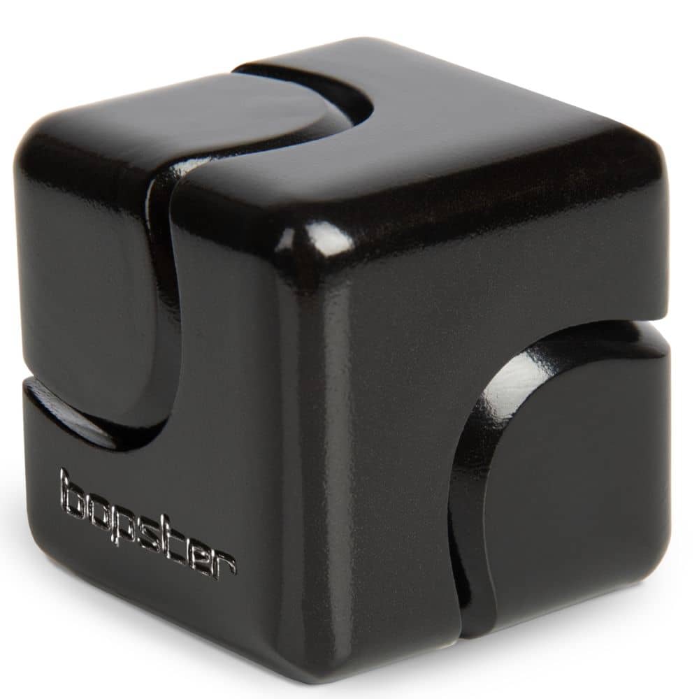 Geschicklichkeitsspielzeug – Fidget Cube Spinner - schwarz