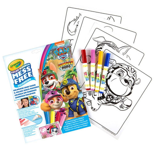Magisches Malbuch mit 4 Stiften Ohne Flecken – Wonder Mess Free, PAW Patrol