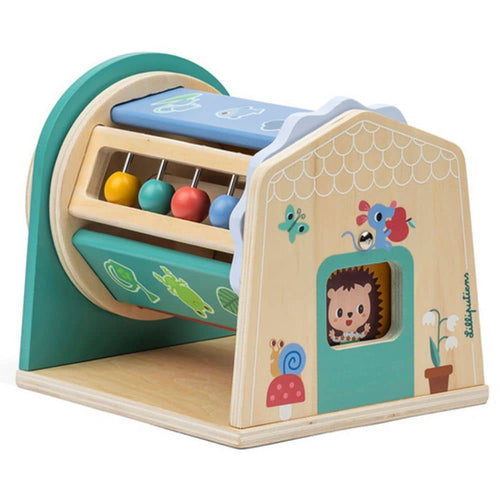Multifunktionales Spielzeug: drehbarer Spinner mit Spiegel – Turnicolor 9m+