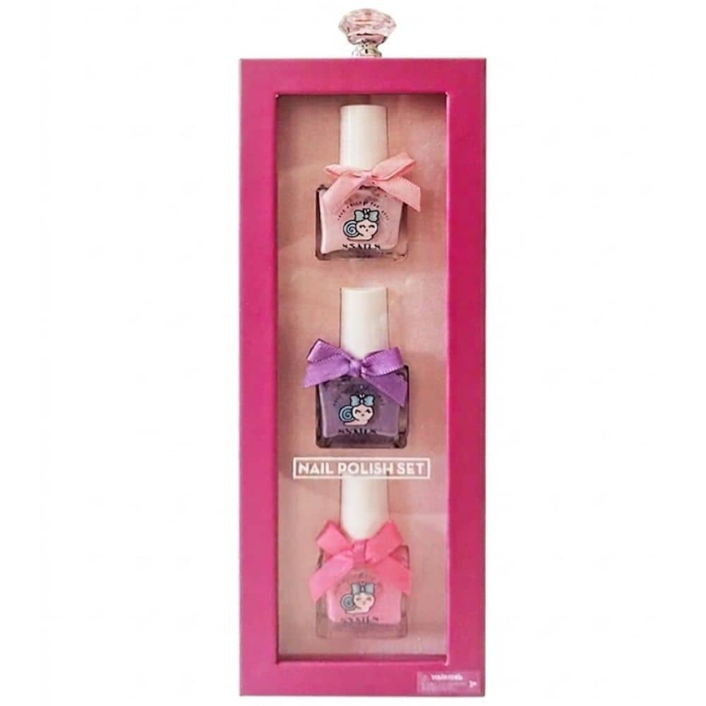 3er-Set Nagellacke für Kinder – Pink Gift Pack