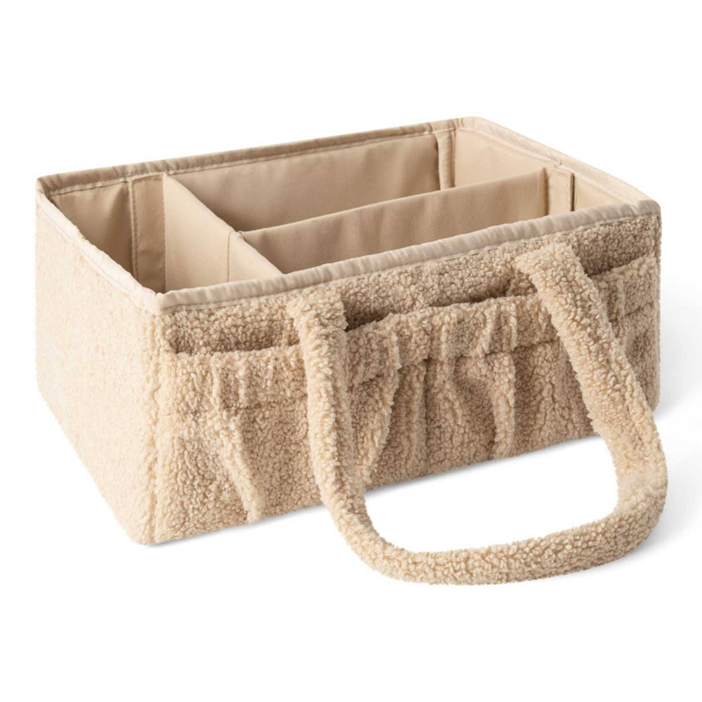 Weicher Organizer für Wickelzubehör – Soft Beige