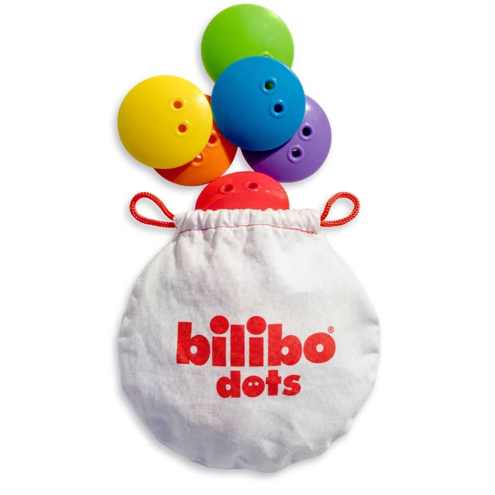 Bilibo Dots - Bunte Spielsteine für kreatives Spielen - 36 Stück
