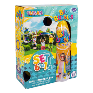 6-in-1-Set mit großen Seifenblasen