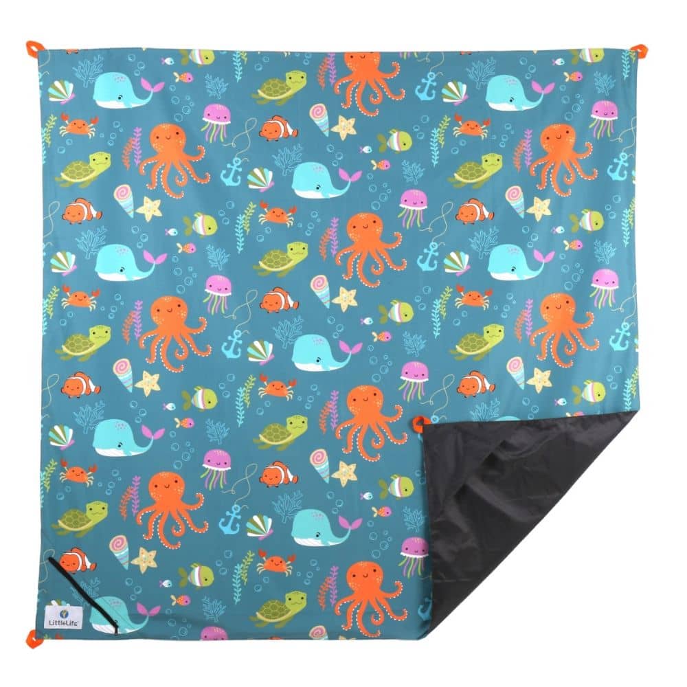 Picknickdecke 150 x 150 cm – Ocean