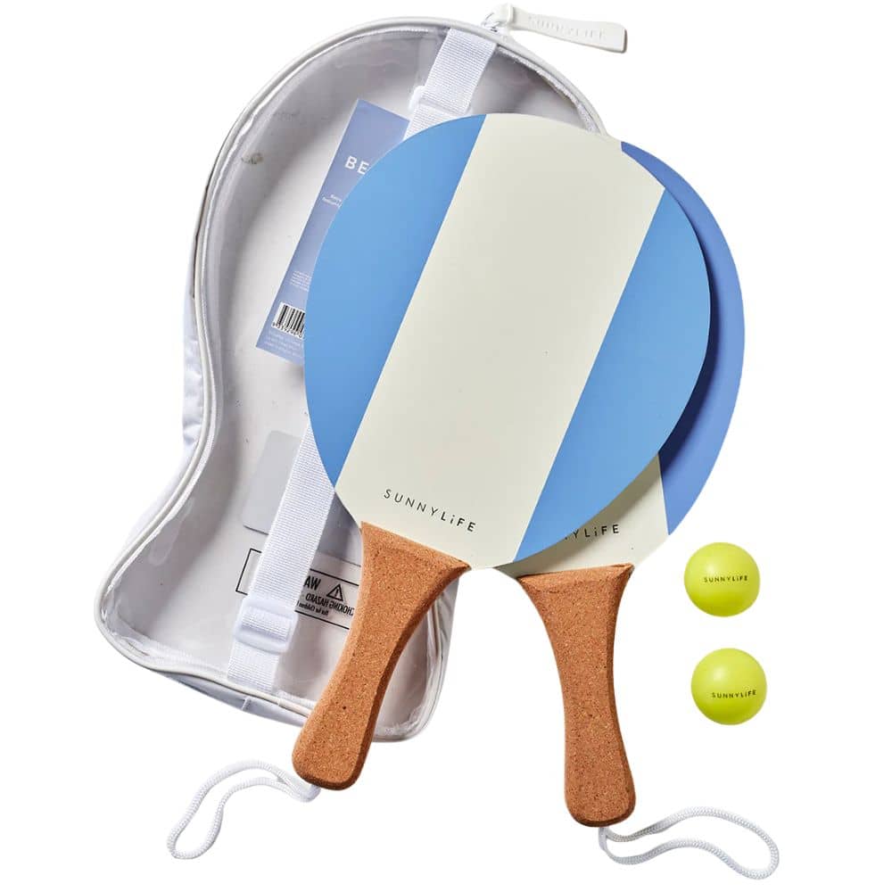 Beach-Tennisschlägerset – La Mer Med Blue