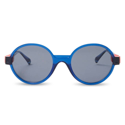 Flexible polarisierte Kindersonnenbrille Pop 4-7 J. - Navy Red